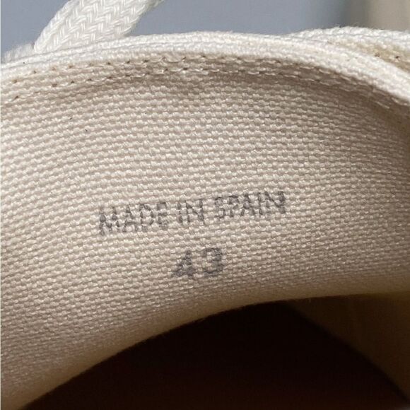 Jil Sander Low-Top Canvas Sneakers size 43/us size 10 - Picture 8 of 10